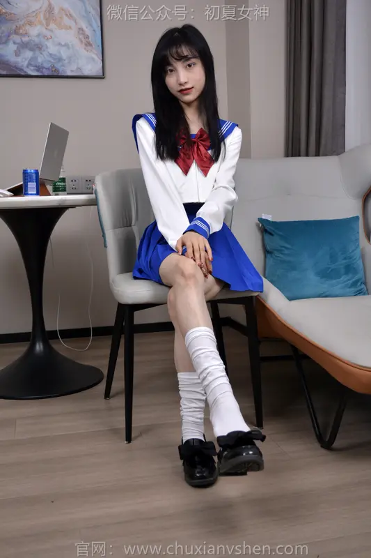 初夏女神 NO.145 柒柒 蓝色妖姬 - 初夏女神